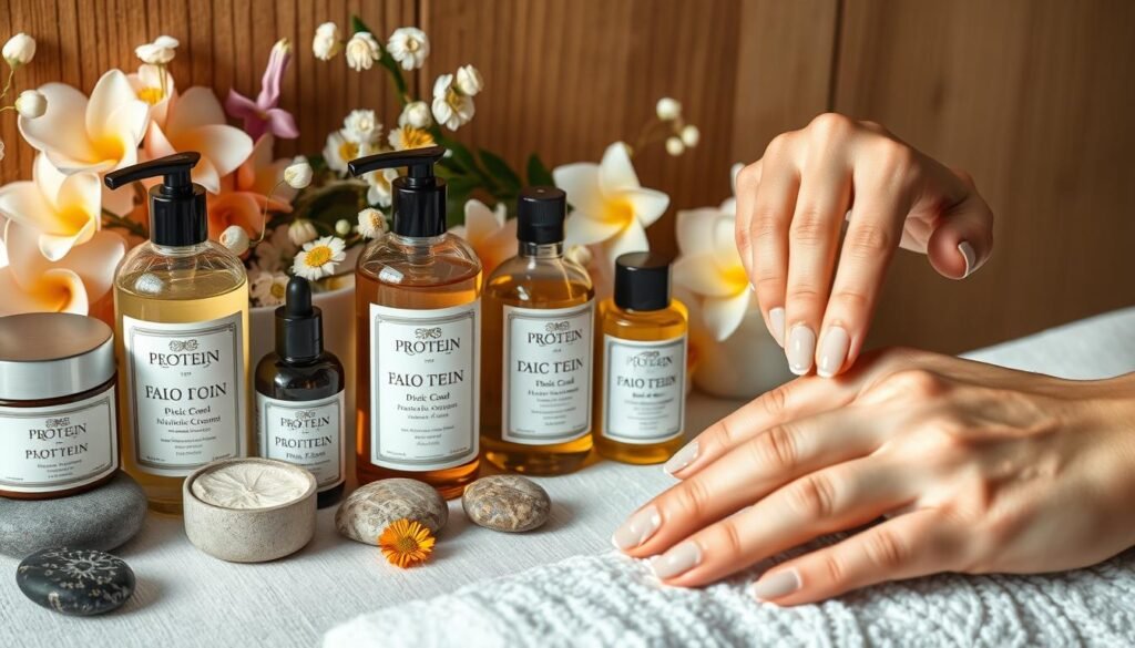 Protein Treatment for Brittle Nails