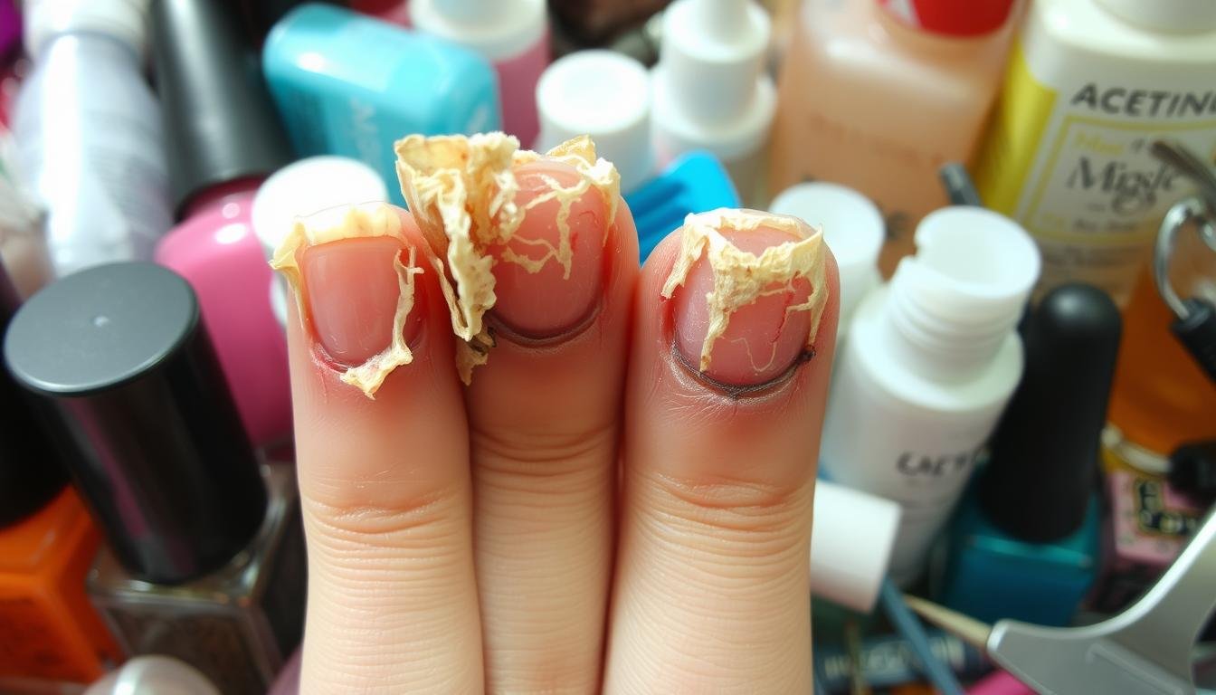 How Nail Product Overuse Leads to Onychorrhexis