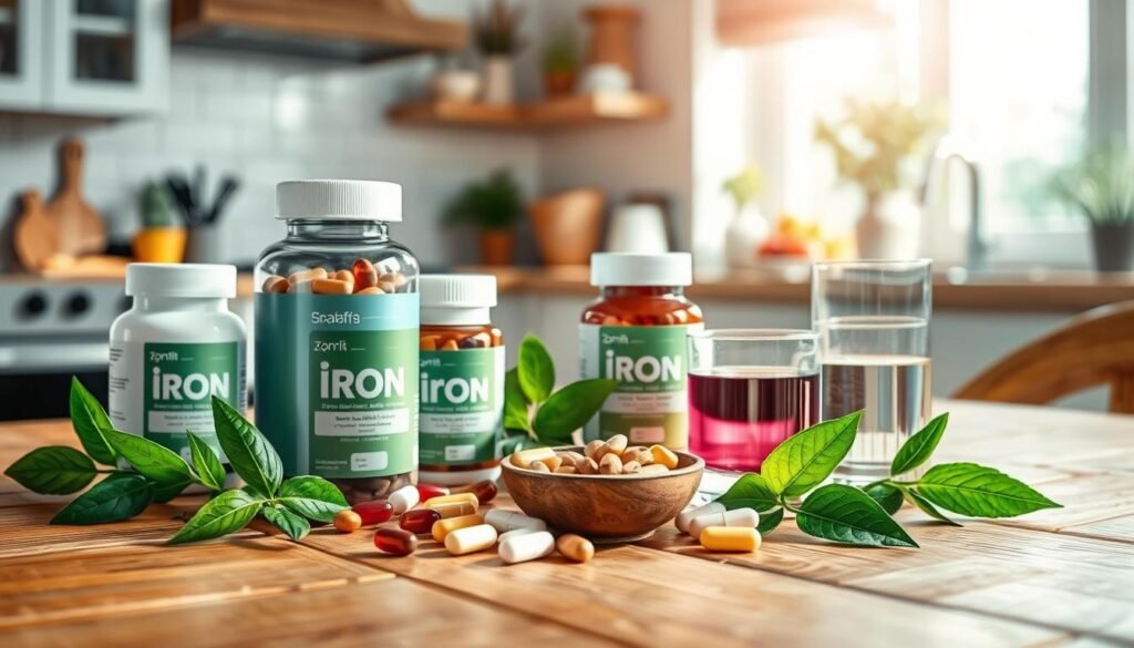 Role of iron supplements in deficiency treatment