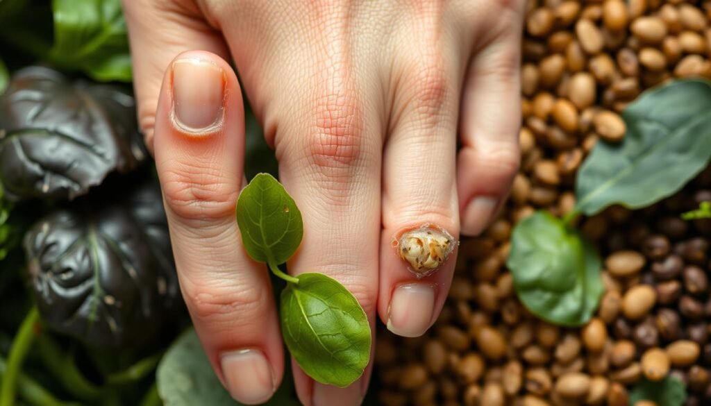 iron deficiency effects on nails