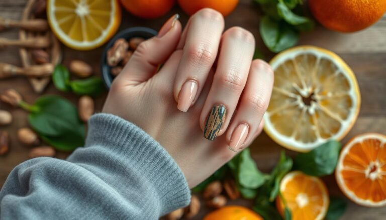 nails splitting vertically vitamin deficiency
