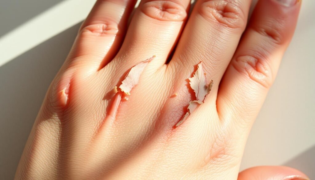 peeling nails