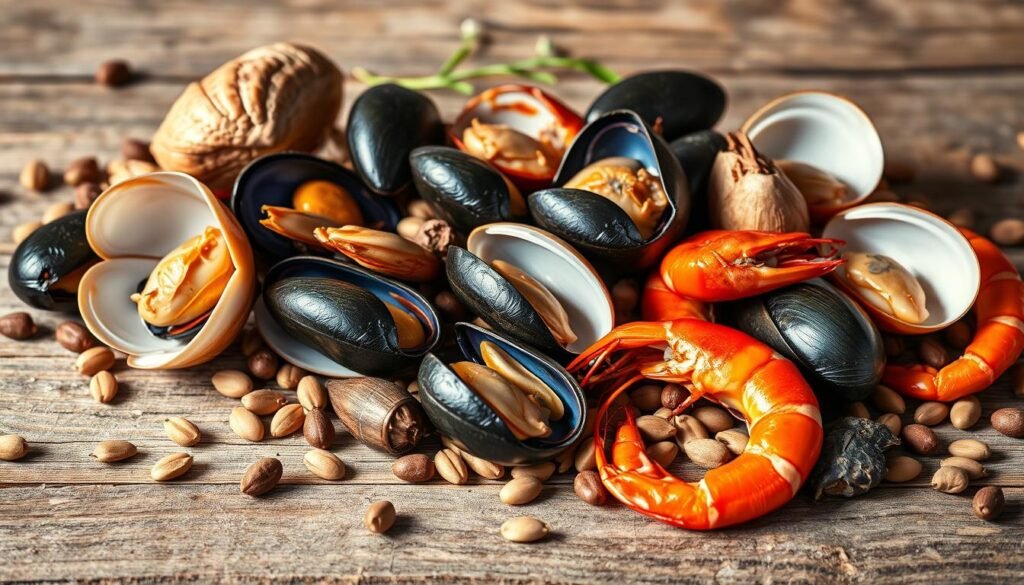 Shellfish for nail strength