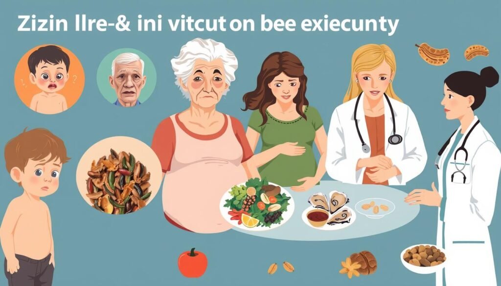 at-risk populations for zinc deficiency