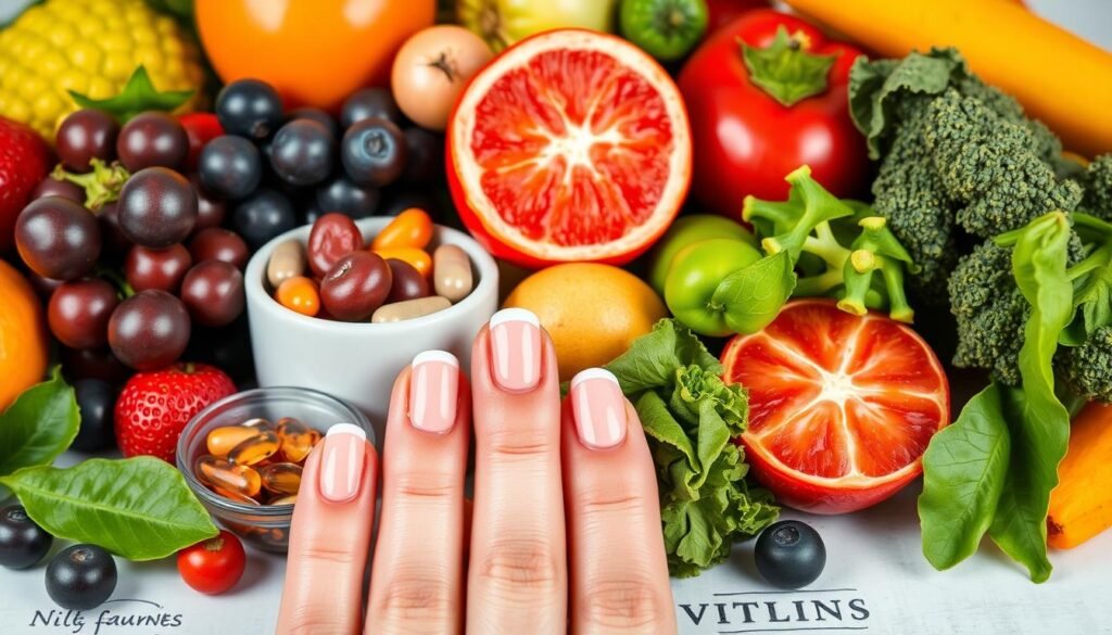 balanced diet and nail health